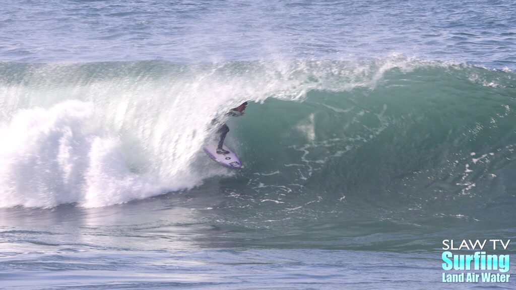 max beach surfing barreling la jolla reefs with photo and video highlights