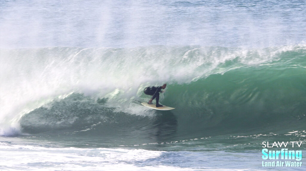 owen miller surfing barreling la jolla reefs with photo and video highlights