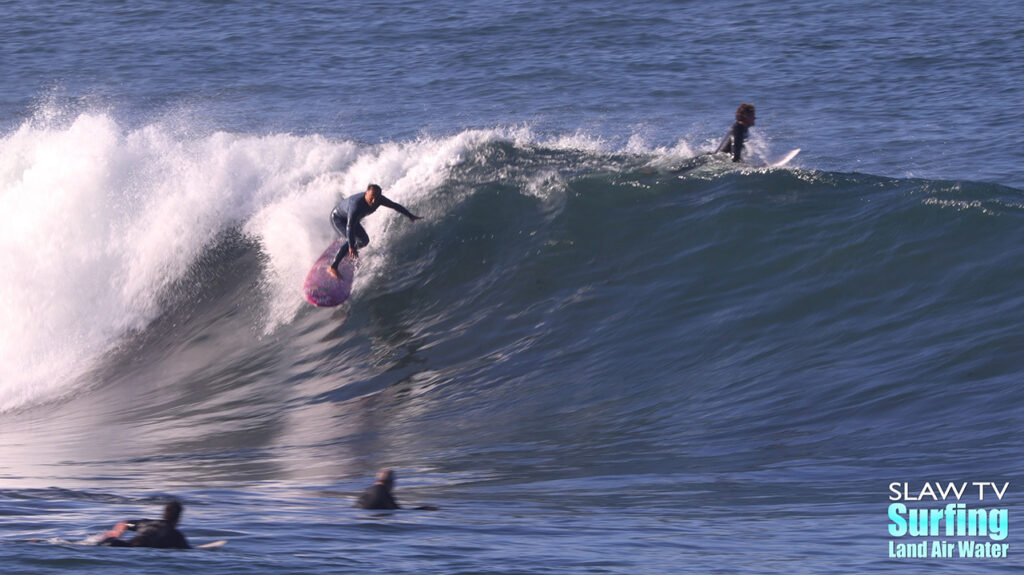 Ozstar De Jourday surfing videos and photos at the La Jolla Reefs