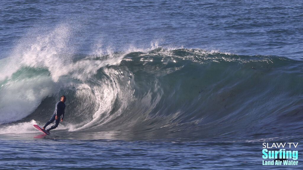 Ozstar De Jourday surfing videos and photos at the La Jolla Reefs