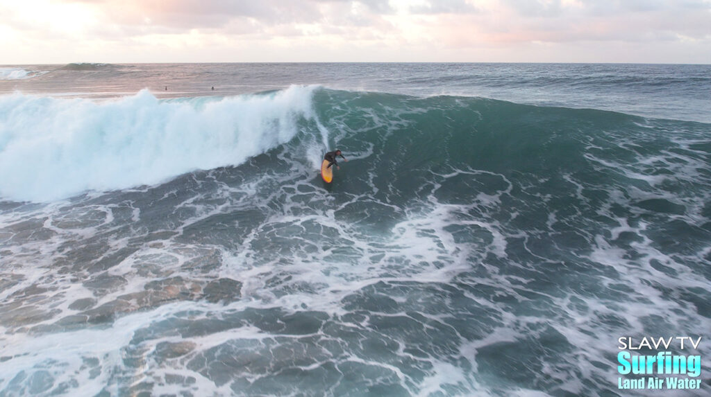 surfing big waves at la jolla cove with photos and video highlights