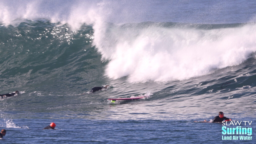 Ozstar De Jourday surfing videos and photos at the La Jolla Reefs