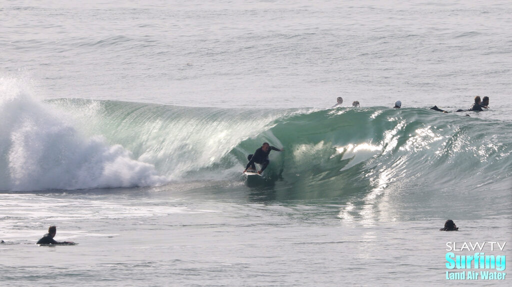 surfing barrels at la jolla reefs with photo and video highlights