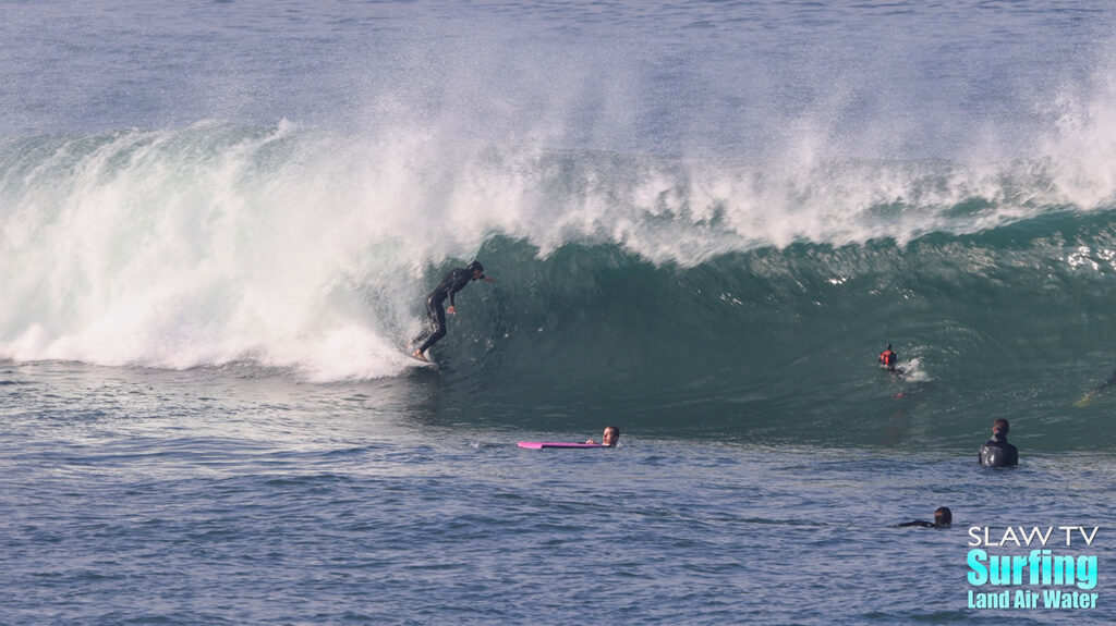 surfing barrels at la jolla reefs with photo and video highlights