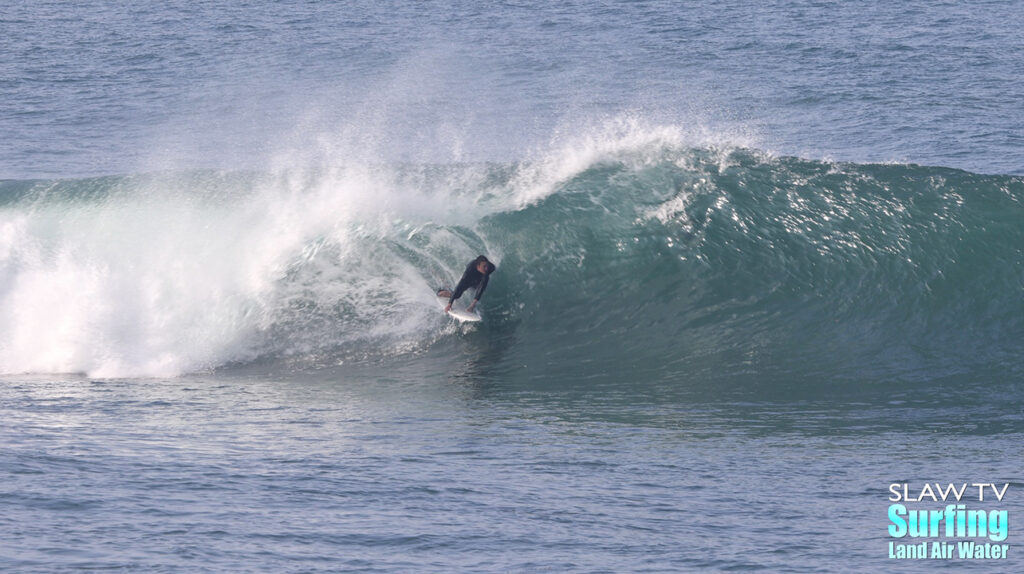 surfing barrels at la jolla reefs with photo and video highlights