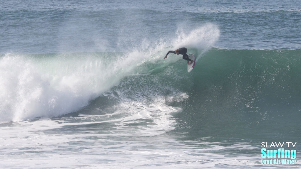 surfing barrels at la jolla reefs with photo and video highlights