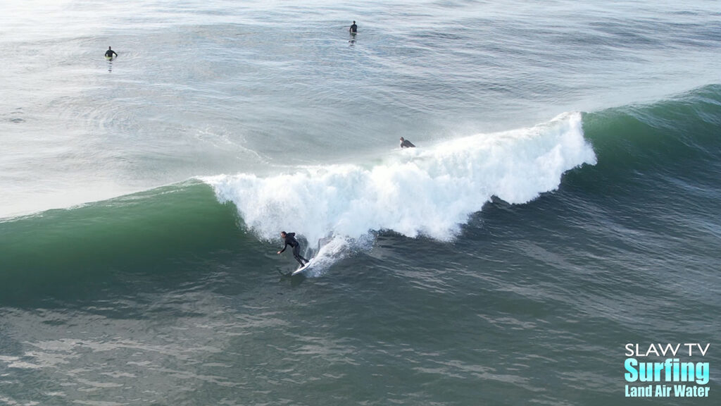 surfing videos and photos at a San Diego reef break