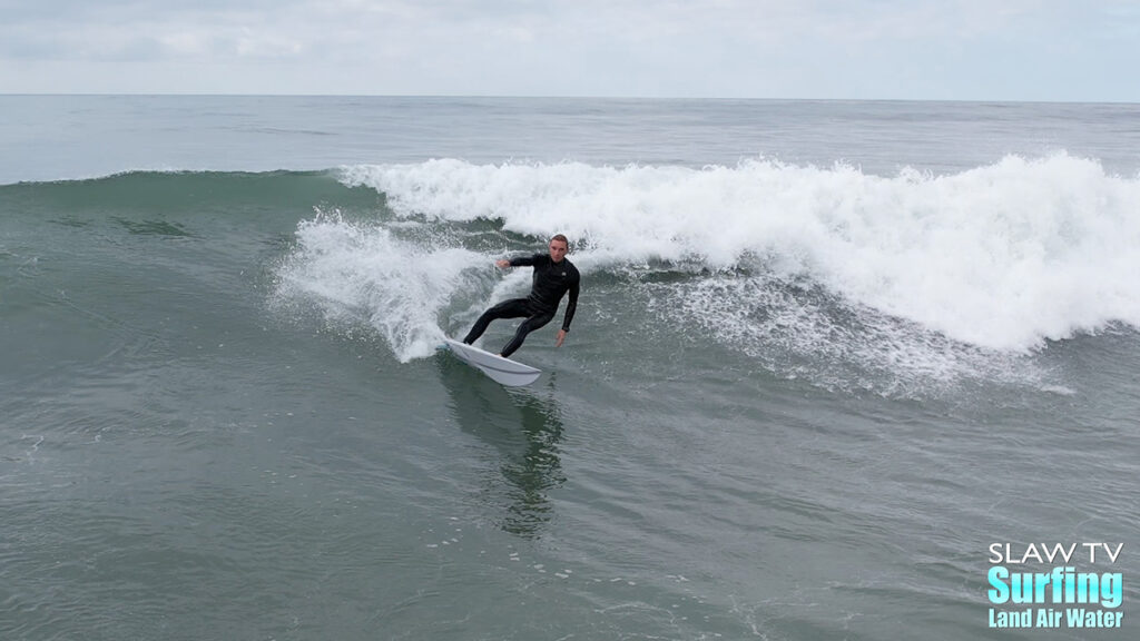 surfing videos and photos at a San Diego reef break