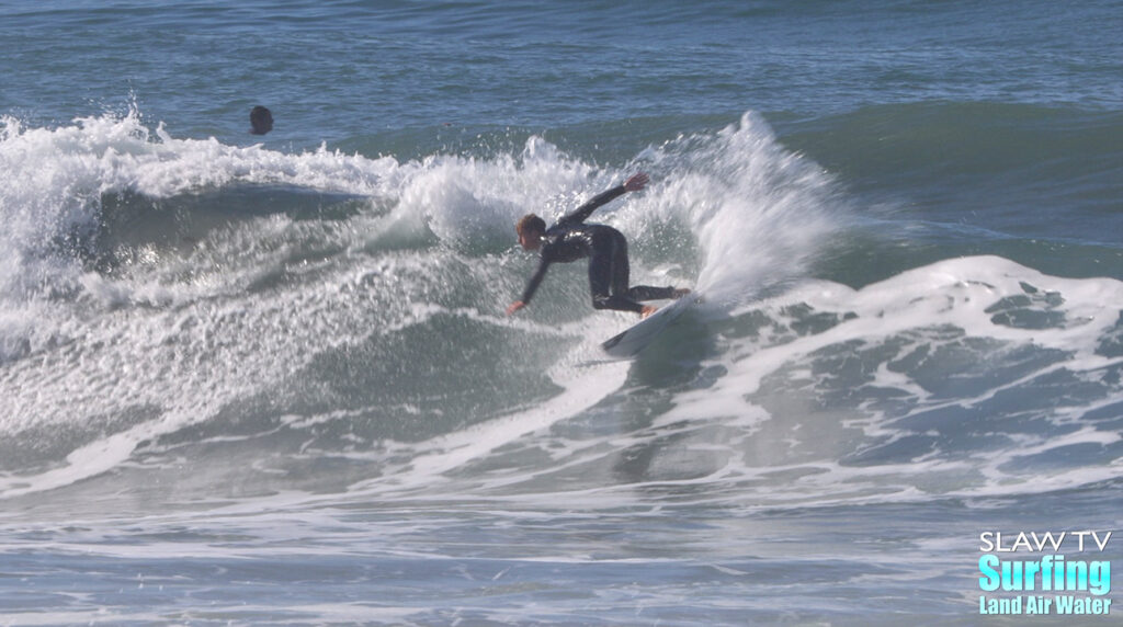 seaside reef surfing photos in encinitas san diego