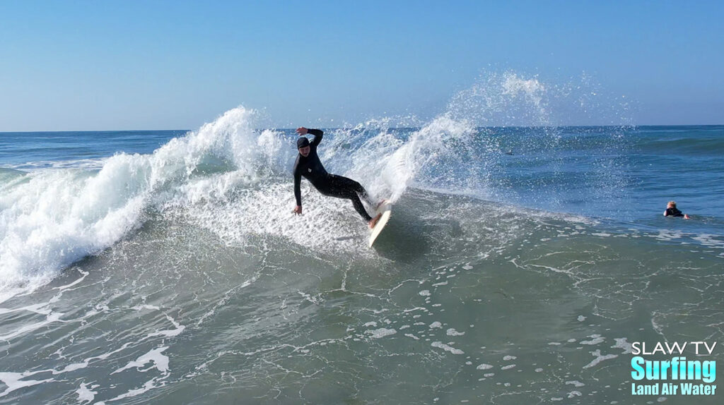 seaside reef surfing photos in encinitas san diego