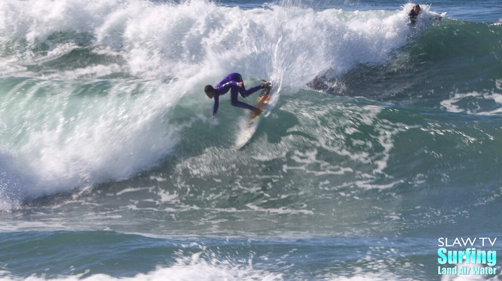 seaside reef surfing photos in encinitas san diego