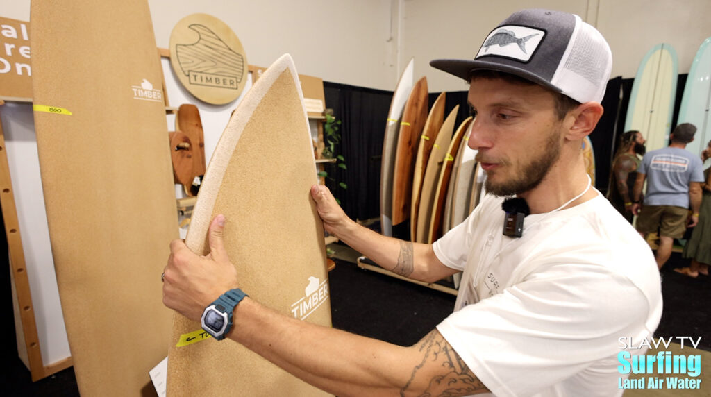 cork surfboards by timber surf co with ryan lynch