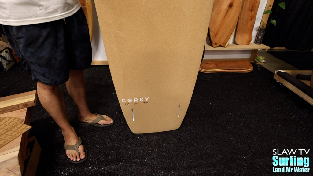 cork surfboards by timber surf co with ryan lynch