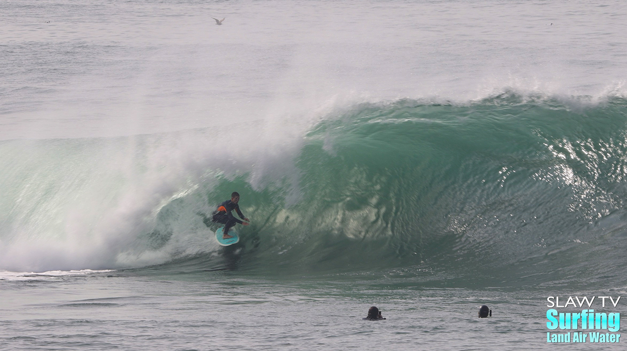 tosh tudor surfing at la jolla reefs with video and photos