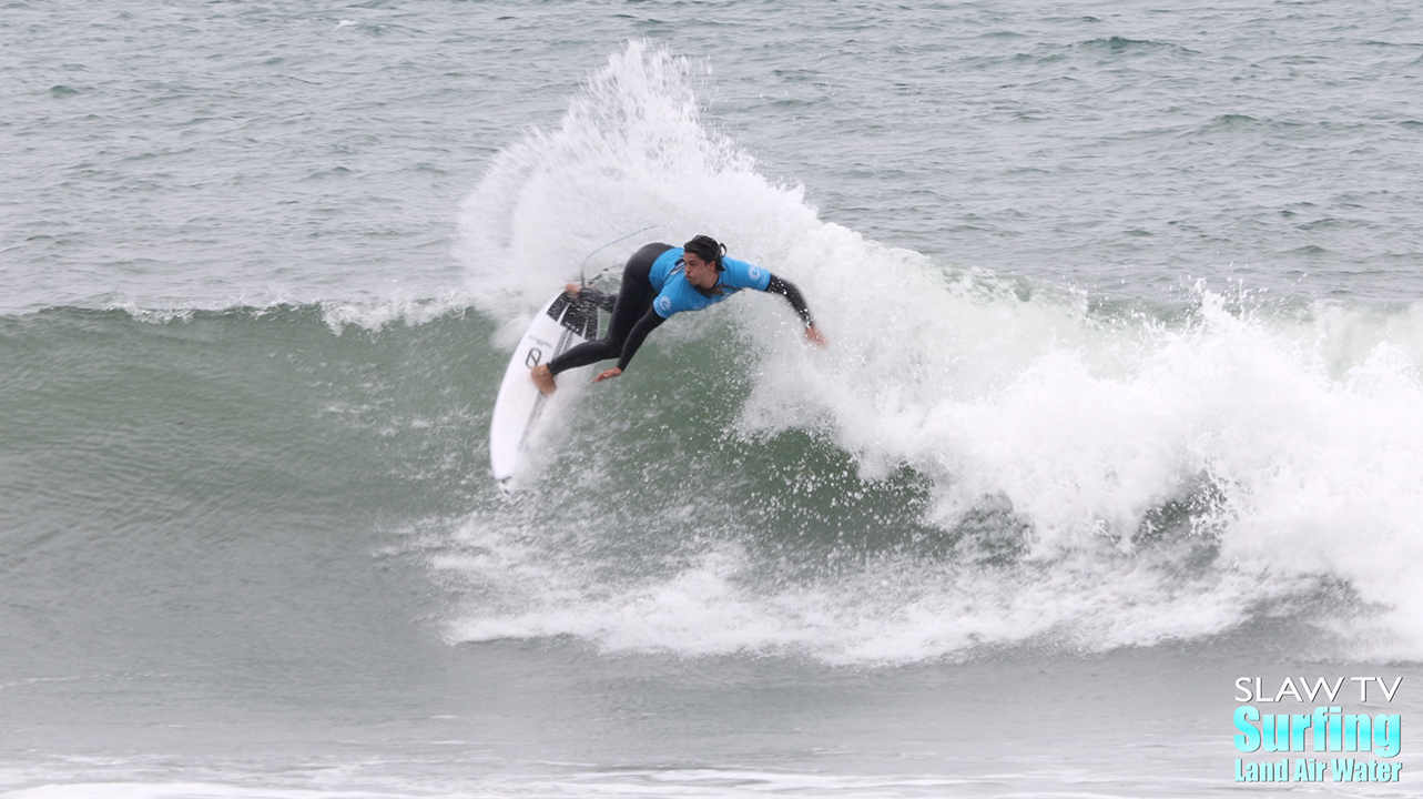 william heddleson surfing for space coast board riders at lowers trestles