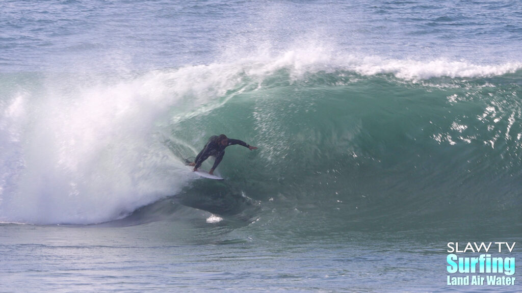 zeke surfing barreling la jolla reefs with photo and video highlights