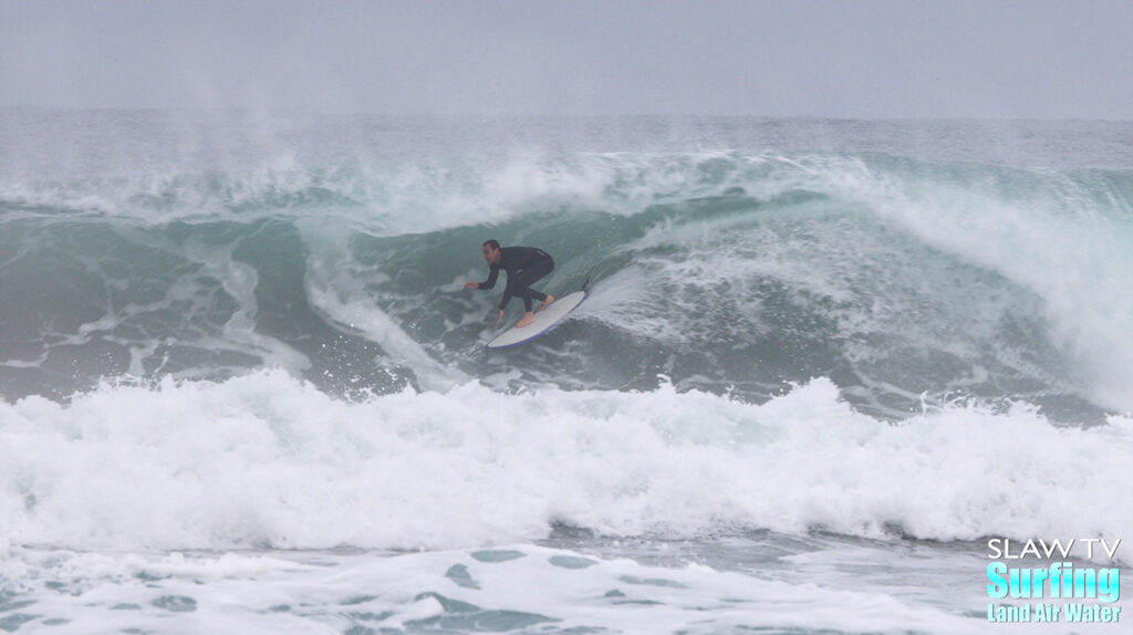 surfing la jolla shores on 12-31-2023 by san diego surf photographer john cocozza for slawtv