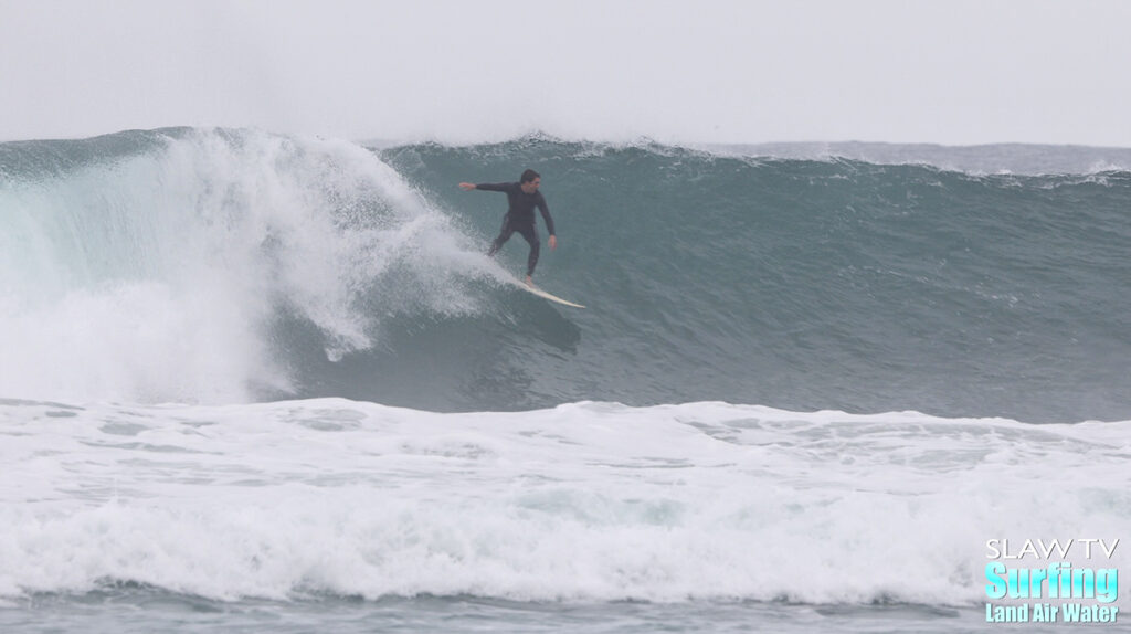 surfing la jolla shores on 12-31-2023 by san diego surf photographer john cocozza for slawtv