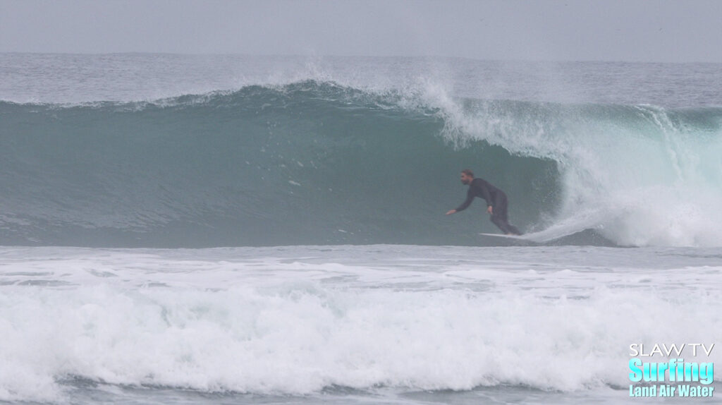 surfing la jolla shores on 12-31-2023 by san diego surf photographer john cocozza for slawtv